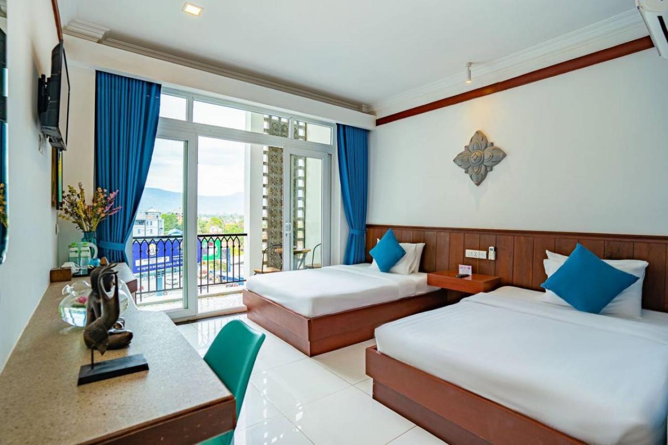 Kampot View Boutique Hotell Eksteriør bilde